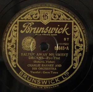 Pochette de Saltin' Away My Sweet Dreams / My Heart Isn't in It de Charlie Barnet and His Orchestra