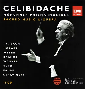 Pochette de Celibidache Edition - Sacred Music & Opera de Sergiu Celibidache