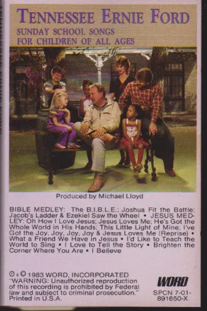 Pochette de Sunday School Songs for Children of All Ages de Tennessee Ernie Ford