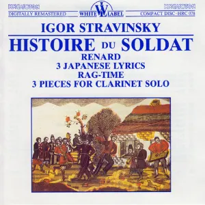 Pochette L'Histoire du Soldat / Renard / 3 Japanese Lyrics