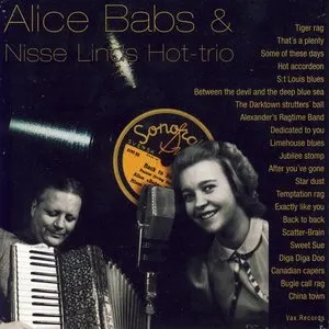 Pochette de Alice Babs & Nisse Linds Hot-trio de Alice Babs