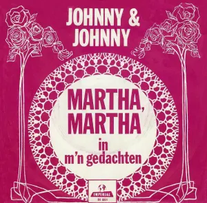 Pochette de Martha, Martha / In m'n gedachten de Johnny Jordaan - Johnny Hoes