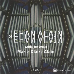 Pochette de Works for Organ de Marie‐Claire Alain - Jehan Alain