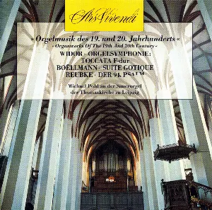 Pochette Orgelmusik des 19. und 20. Jahrhunderts
