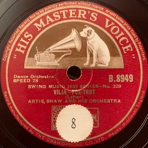 Pochette de Vilia / Rose Room de Artie Shaw and His Orchestra