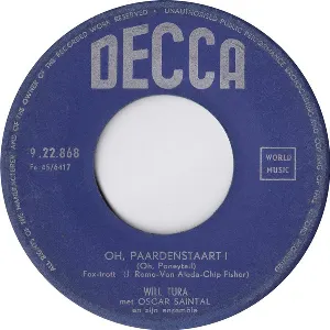Pochette de Oh paardenstaart de Will Tura