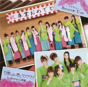 Pochette de 甘酸っぱい春にサクラサク de Berryz工房