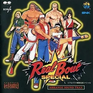 Pochette de REAL BOUT 餓狼伝説 SPECIAL ARRANGE SOUND TRAX de Shinsekai Gakkyoku Zatsugidan