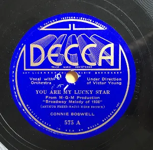 Pochette de You Are My Lucky Star / I've Got a Feelin' You're Foolin' de Connee Boswell