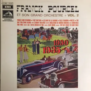 Pochette de Vol. 2 1930 - 1935 de Franck Pourcel et son orchestre - Franck Pourcel