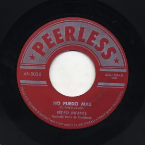Pochette de No puedo más / Pa'que sientas lo que siento de Pedro Infante