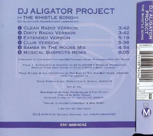 Pochette de The Whistle Song de DJ Aligator