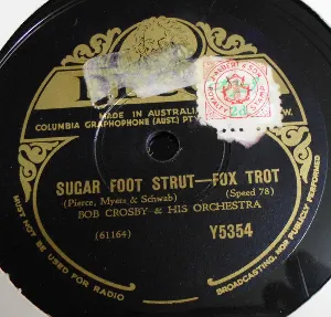 Pochette de Sugar Foot Strut / Savoy Blues de Bob Crosby and His Orchestra