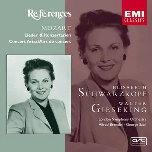 Pochette Mozart Lieder & Konzertarien Concert Arias