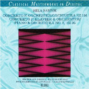 Pochette Concerto f. Orchester, Sz. 116 / Concerto f. Klavier & Orchester no. 2, Sz. 95