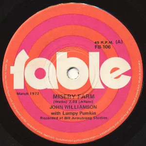 Pochette de Misery Farm de John Williamson