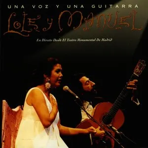 Pochette de Una voz y una guitarra de Lole y Manuel