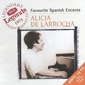 Pochette de Favourite Spanish Encores de Alicia de Larrocha