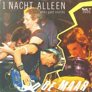 Pochette de 1 nacht alleen de Doe Maar