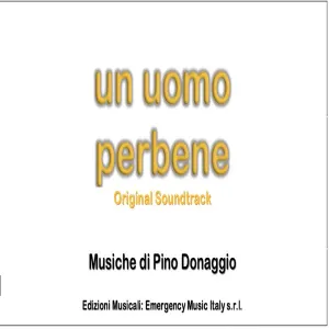 Pochette de Un uomo perbene de Pino Donaggio