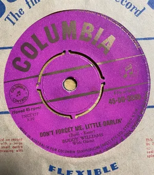 Pochette de Don’t Forget Me, Little Darlin de Buddy Williams