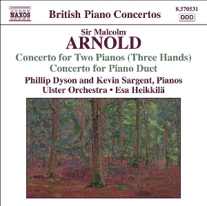 Pochette Concerto for Two Pianos (Three Hands) / Concerto for Piano Duet