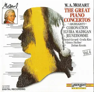 Pochette Vol. 4: The Great Piano Concertos (Highlights): Coronation / Elvira Madigan / Jeunhomme