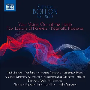 Pochette de Your Voice Out of the Lamb / Four Lessons of Darkness / Dogmatic Pleasures de Johannes Moser - Michala Petri - Odense Symfoniorkester - Deutsche Radio Philharmonie Saarbrücken Kaiserslautern - Fabrice Bollon - Christoph Poppen - Philharmonisches Orchester Freiburg