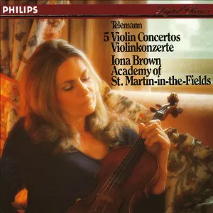 Pochette 5 Violin Concertos