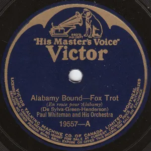 Pochette de Alabamy Bound / Call of the South de Paul Whiteman and His Orchestra