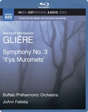 Pochette de Symphony no. 3 "Il'ya Muromets" de Buffalo Philharmonic Orchestra - Reinhold Glière - JoAnn Falletta
