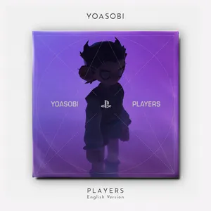 Pochette de PLAYERS (English Version) de YOASOBI