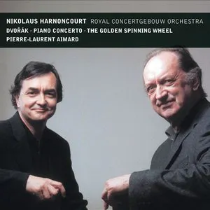 Pochette de Piano Concerto / The Golden Spinning Wheel de Antonín Dvořák - Nikolaus Harnoncourt - Koninklijk Concertgebouworkest - Pierre‐Laurent Aimard