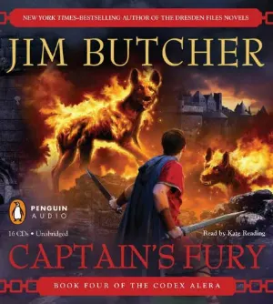Pochette de Captain's Fury de Kate Reading - Jim Butcher