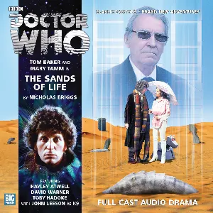 Pochette de Doctor Who: The Sands of Life de David Warner - Toby Hadoke - Nicholas Briggs - Tom Baker