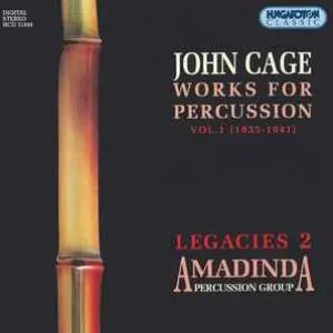Pochette de Works for Percussion, Volume 1: 1935-1941 de John Cage