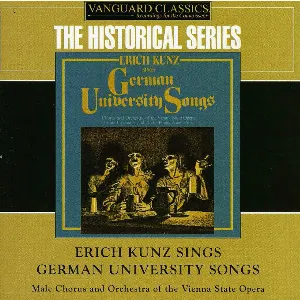 Pochette de Erich Kunz Sings German University Songs de Erich Kunz