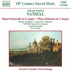 Pochette Missa Pastoralis in G major / Missa Solemnis in C major