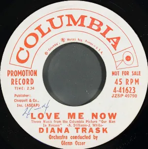 Pochette de Love Me Now / A Guy Is a Guy de Diana Trask