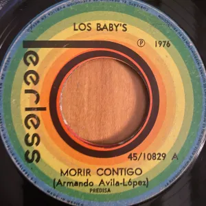Pochette de Morir contigo / Triste soledad de Los Babys
