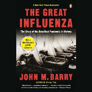 Pochette de The Great Influenza: The Epic Story of the Deadliest Plague in History de Scott Brick