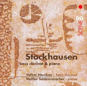 Pochette de Bass Clarinet & Piano de Steffen Schleiermacher - Karlheinz Stockhausen
