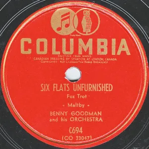 Pochette de Six Flats Unfurnished / Why Don't You Do Right de Benny Goodman and His Orchestra