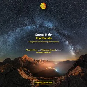 Pochette de The Planets (arranged for two pianos by the composer) de Gustav Holst