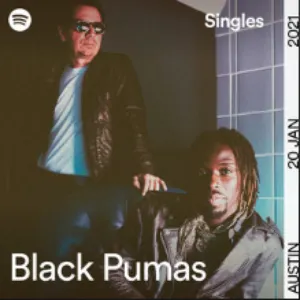 Pochette de Spotify Singles de Black Pumas