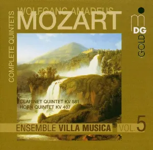 Pochette de Complete String Quintets, Vol. 5 de Ensemble Villa Musica - Wolfgang Amadeus Mozart