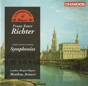 Pochette de Symphonies de London Mozart Players - Matthias Bamert - Franz Xaver Richter