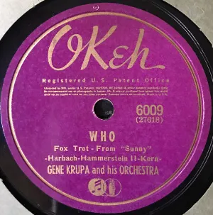 Pochette de Who / Full Dress Hop de Gene Krupa and His Orchestra
