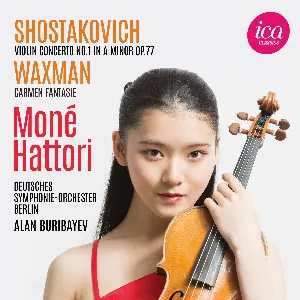 Pochette Shostakovich: Violin Concerto no. 1 / Waxman: Carmen Fantasie