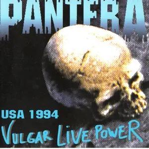 Pochette de Vulgar Live Power de Pantera